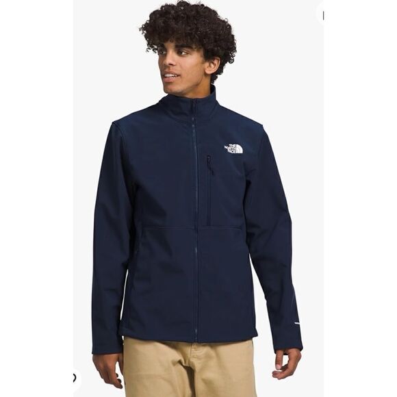 THE NORTH FACE Men's Apex Bionic 3 Windproof Jacket in Summit Navy Size S - Picture 1 of 6